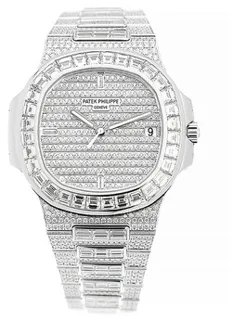 Patek Philippe Nautilus 5719/10G-010 White gold Silver