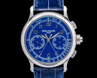 Patek Philippe Split-Seconds Chronograph 5370P-011 41mm Platinum Blue