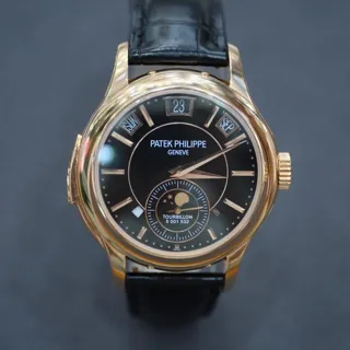 Patek Philippe Tourbillon Minute Repeater Perpetual Calendar 5207R-001 41mm Rose gold Black