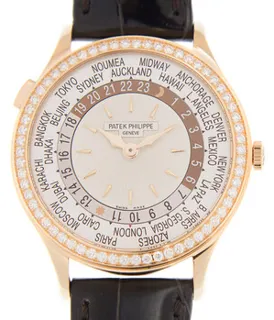 Patek Philippe World Time 7130R-013 Rose gold White