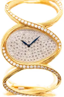 Piaget Vintage 9848N72 37mm Yellow gold Pave