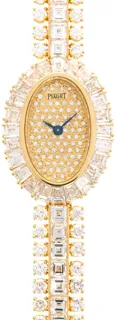 Piaget 4550H54 Yellow gold Pave Diamonds