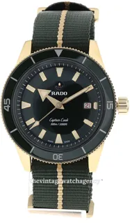 Rado Captain Cook R32504317 42mm Bronze and Ceramic and Titanium Green