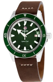 Rado Captain Cook R32505315 Stainless steel Green