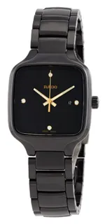 Rado True Square R27080722 Ceramic and Titanium and PVD Black