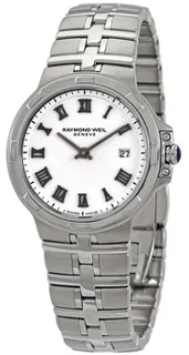 Raymond Weil Parsifal 5180-ST-00300 Stainless steel White