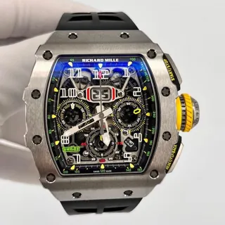 Richard Mille RM 011 RM 11-03 50mm Titanium Skeletonized