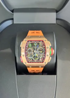 Richard Mille RM 65-01 RM65-01 49.5mm 18kt rose gold Skeletonized