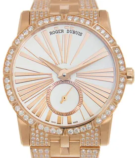 Roger Dubuis Excalibur RDDBEX0381 36mm 18kt Rose Gold White