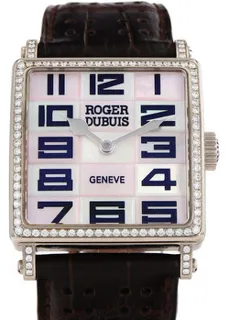 Roger Dubuis Golden Square G34 980 18k white gold White