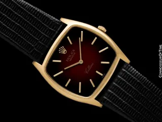 Rolex Cellini 3805 31.5mm Yellow gold Champagne