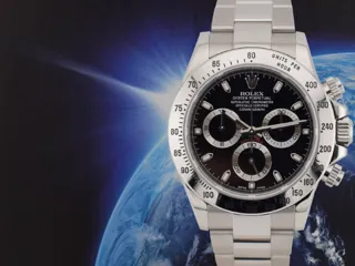 Rolex Cosmograph Daytona 116520 40mm Stainless steel Black