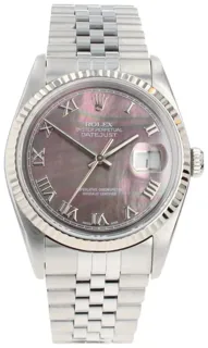 Rolex Datejust 16234 Stainless steel White