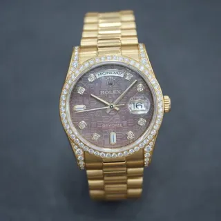 Rolex Day-Date 36 118388 36mm Yellow gold