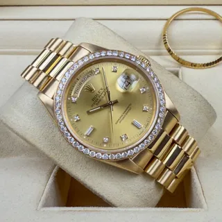 Rolex Day-Date 36 18238 36mm 18k yellow gold