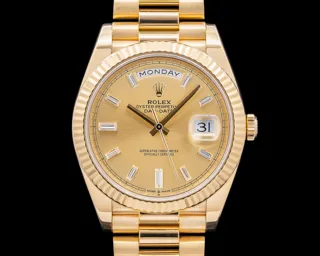 Rolex Day-Date "President" 228238 40mm Yellow gold champagne