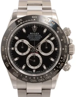 Rolex Daytona 116500LN 40mm Ceramic and Stainless steel Black