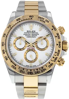 Rolex Daytona 116503 40mm Yellow gold and Stainless steel White