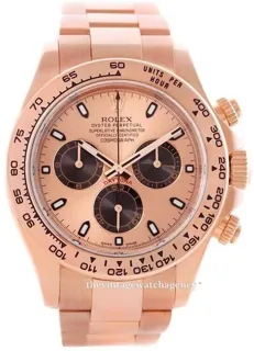 Rolex Daytona 116505-0001 40mm Rose gold Pink