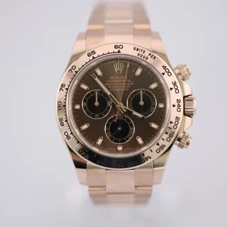 Rolex Daytona 116505 40mm Stainless steel Brown