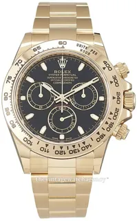 Rolex Daytona 116508-0004 40mm Yellow gold Black