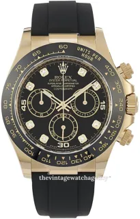 Rolex Daytona 116518LN-0046 40mm Ceramic and Yellow gold Black