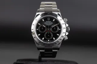 Rolex Daytona 116520 40mm Stainless steel Black