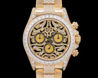 Rolex Daytona 116598TBR 40mm Yellow gold yellow gold$black