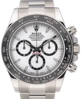 Rolex Daytona 126500LN 40mm Oystersteel White