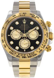 Rolex Daytona 126503 40mm Yellow gold and Stainless steel Black