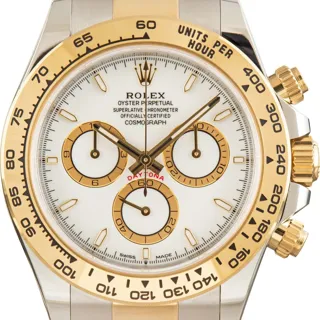 Rolex Daytona 126503 40mm Stainless steel and 18k yellow gold White