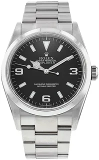 Rolex Explorer 114270 36mm Stainless steel Black