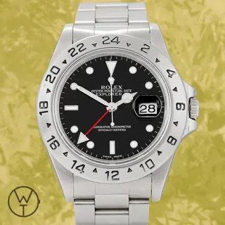 Rolex Explorer 16570 40mm Stainless steel Black