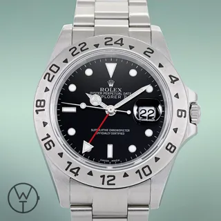 Rolex Explorer 16570 40mm Stainless steel Black