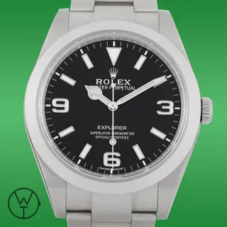 Rolex Explorer 214270 39mm Stainless steel Black