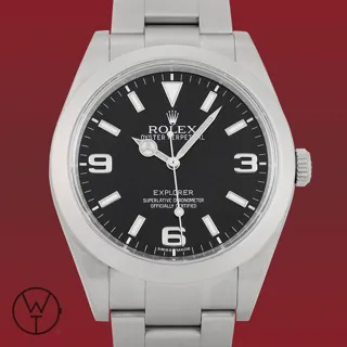 Rolex Explorer 214270 39mm Stainless steel Black