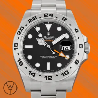 Rolex Explorer 216570 42mm Stainless steel Black