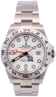 Rolex Explorer II 226570 42mm Stainless steel White