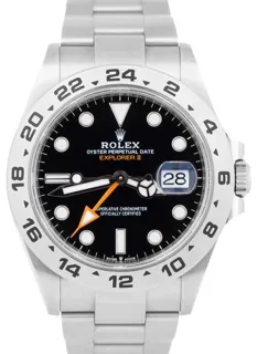 Rolex Explorer II 226570 42mm Stainless steel Black