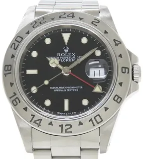 Rolex Explorer II 16570 ( II 16570 ) 40mm Stainless steel Black