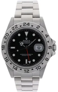 Rolex Explorer II 16570 ( II 16570 ) 40mm Stainless steel Black