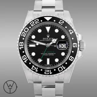 Rolex GMT-Master 116710LN 40mm Stainless steel Black