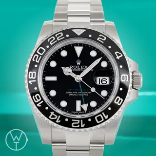 Rolex GMT-Master 116710LN 40mm Stainless steel Black