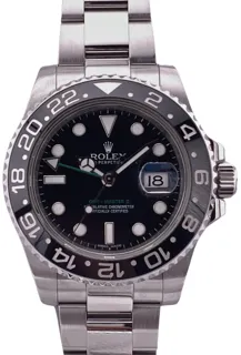 Rolex GMT-Master 116710LN 40mm Stainless steel Black