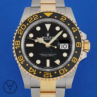 Rolex GMT-Master 116713LN Yellow gold and Stainless steel Black