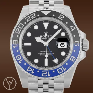 Rolex GMT-Master 126710BLNR 40mm Stainless steel Black