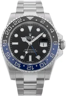 Rolex GMT-Master II 116710BLNR Stainless steel Black