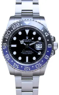 Rolex GMT-Master II 116710BLNR 40mm Stainless steel Black