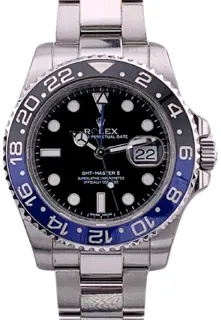 Rolex GMT-Master II 116710BLNR 40mm Stainless steel Black