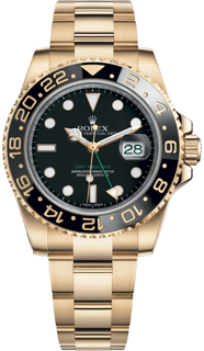 Rolex GMT-Master II 116718LN-0001 40mm Yellow gold Black